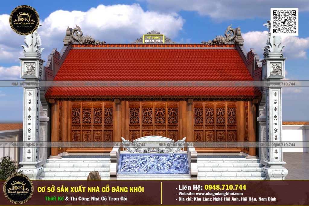 Nhà Gỗ 3 Gian Lim Nam Phi – Nhà Gỗ Đăng Khôi