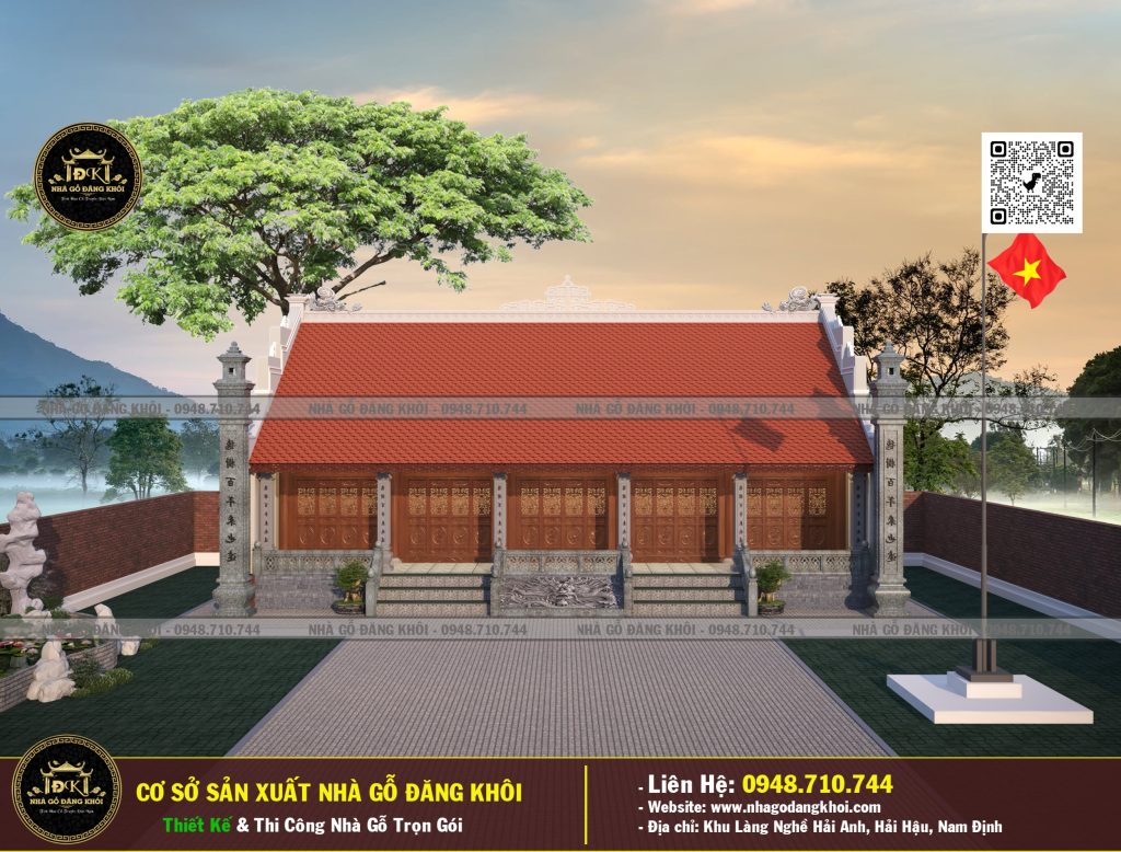 Nhà Gỗ 5 Gian Lim Nam Phi Hà Nam – Nhà Gỗ Đăng Khôi