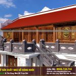 Nhà Gỗ 5 Gian 2 Tầng Căm Xe Lào – Nhà Gỗ Đăng Khôi!