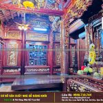Nội Thất Nhà Gỗ 3 Gian Căm Xe Lào – Nhà Gỗ Đăng Khôi