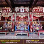 Nội Thất Nhà Gỗ 3 Gian Lim Họ Nguyễn – Nhà Gỗ Đăng Khôi