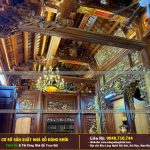 Nội Thất Nhà Gỗ 5 Gian Lim Nam Phi Thi Công Tại Nam Định