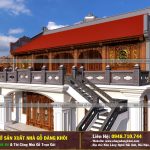 Nhà Gỗ 5 Gian 2 Tầng Lim Nam Phi – Nhà Gỗ Đăng Khôi