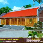 Nhà Gỗ 5 Gian Lim Nam Phi Tại Vụ Bản – Nhà Gỗ Đăng Khôi