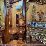 Nội Thất Nhà Gỗ 5 Gian Lim Nam Phi Thi Công Tại Nam Định