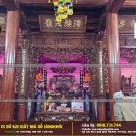 Nội Thất Nhà Gỗ 3 Gian 1 Hậu Cung Lim Nam Phi ,Nhà Thờ Họ Phan Nhà Gỗ Đăng khôi