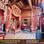 Nội Thất Nhà Gỗ 3 Gian Lim Họ Nguyễn – Nhà Gỗ Đăng Khôi