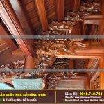 Thi Công Nhà Gỗ 3 Gian Lim Lam Phi Tại Thanh Hóa – Nhà Gỗ Đăng Khôi