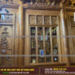 Nội Thất Nhà Gỗ 3 Gian Lim Nam Phi – Nhà Gỗ Đăng Khôi