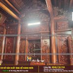 Nội Thất Nhà Gỗ 3 Gian 1 Hậu Cung Lim Nam Phi ,Nhà Thờ Họ Phan Nhà Gỗ Đăng khôi