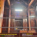 Nội Thất Nhà Gỗ 3 Gian 1 Hậu Cung Lim Nam Phi ,Nhà Thờ Họ Phan Nhà Gỗ Đăng khôi