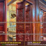 Nội Thất Nhà Gỗ 5 Gian Lim Nam Phi Thi Công Tại Nam Định