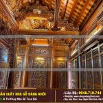 Nội Thất Nhà Gỗ 3 Gian Nhà Gỗ Đăng Khôi Thi Công Tại Hà Nội