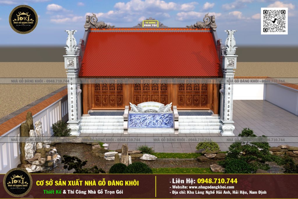 Nhà Gỗ 3 Gian Lim Nam Phi – Nhà Gỗ Đăng Khôi