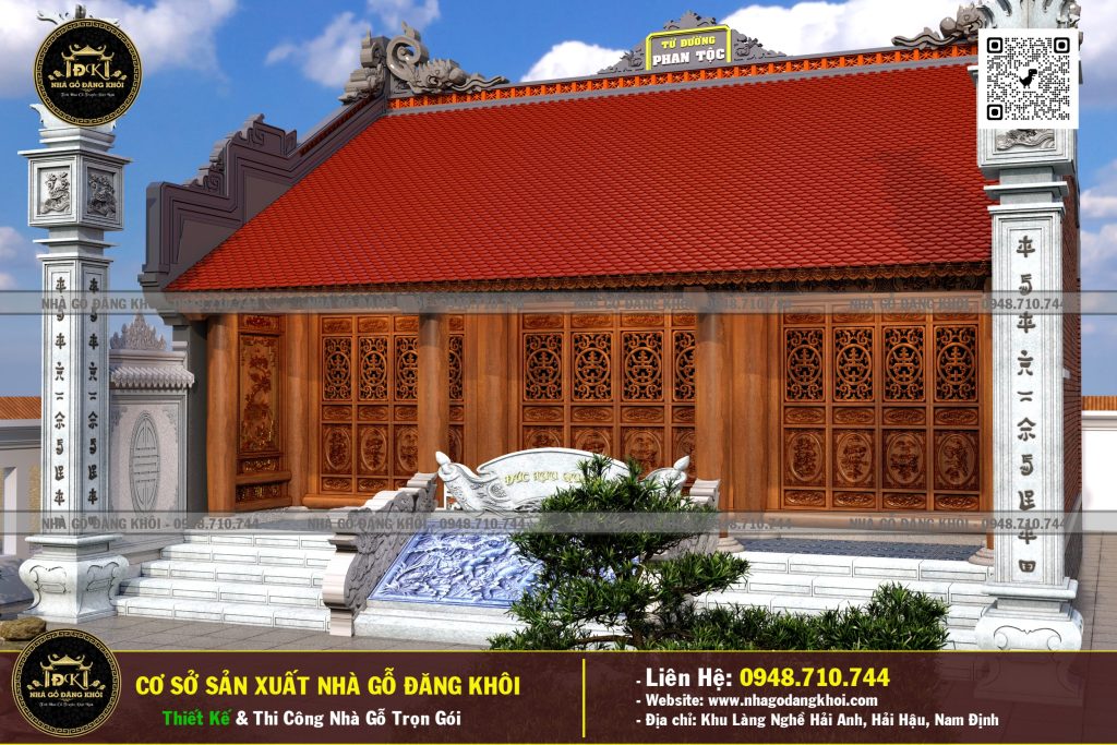 Nhà Gỗ 3 Gian Lim Nam Phi – Nhà Gỗ Đăng Khôi