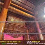 Nội Thất Nhà Gỗ 3 Gian 1 Hậu Cung Lim Nam Phi ,Nhà Thờ Họ Phan Nhà Gỗ Đăng khôi