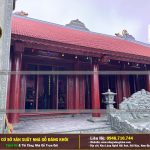 Nhà Gỗ 3 Gian 1 Hậu Cung ,Từ Đường Họ Phan Làng Nguyễn Thái Bình