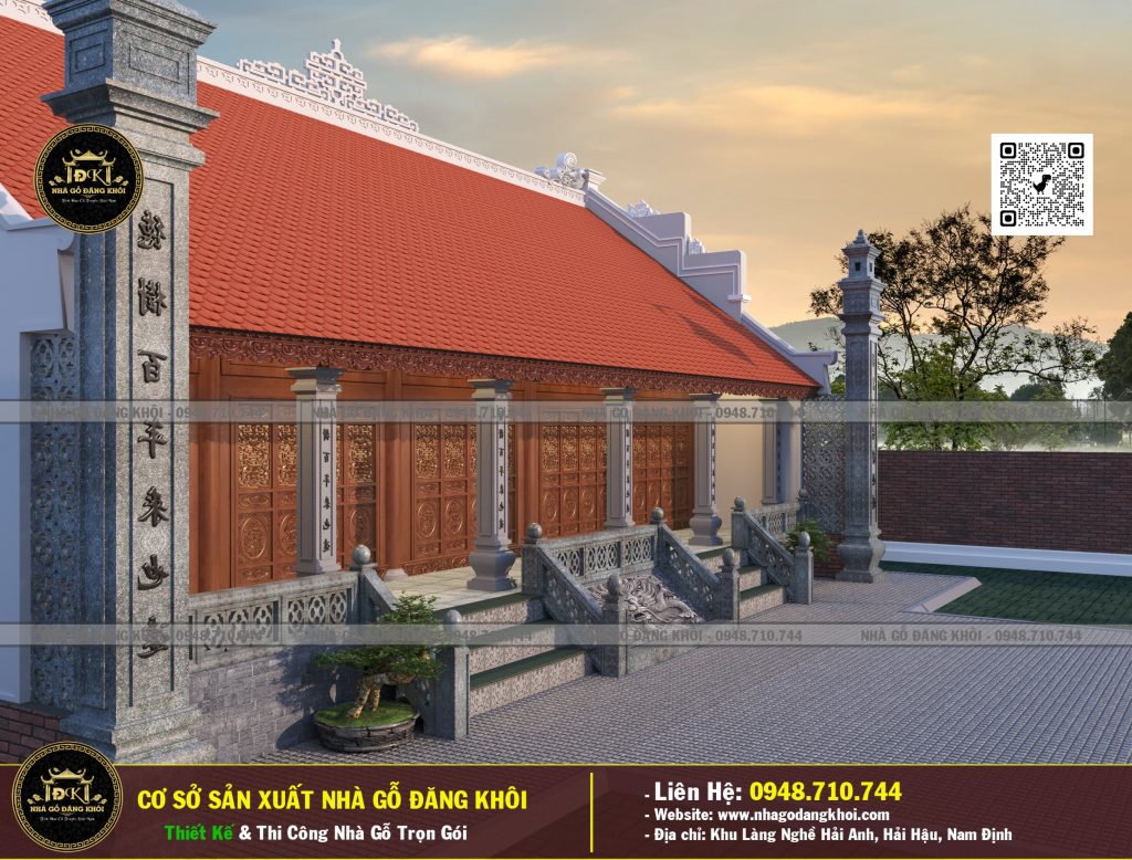 Nhà Gỗ 5 Gian Lim Nam Phi Hà Nam – Nhà Gỗ Đăng Khôi