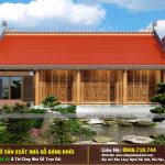 Nhà Gỗ 3 Gian 1 Phòng Ngủ Lim Nam Phi – Nhà Gỗ Đăng Khôi