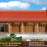 Nhà Gỗ 3 Gian 1 Phòng Ngủ Lim Nam Phi – Nhà Gỗ Đăng Khôi
