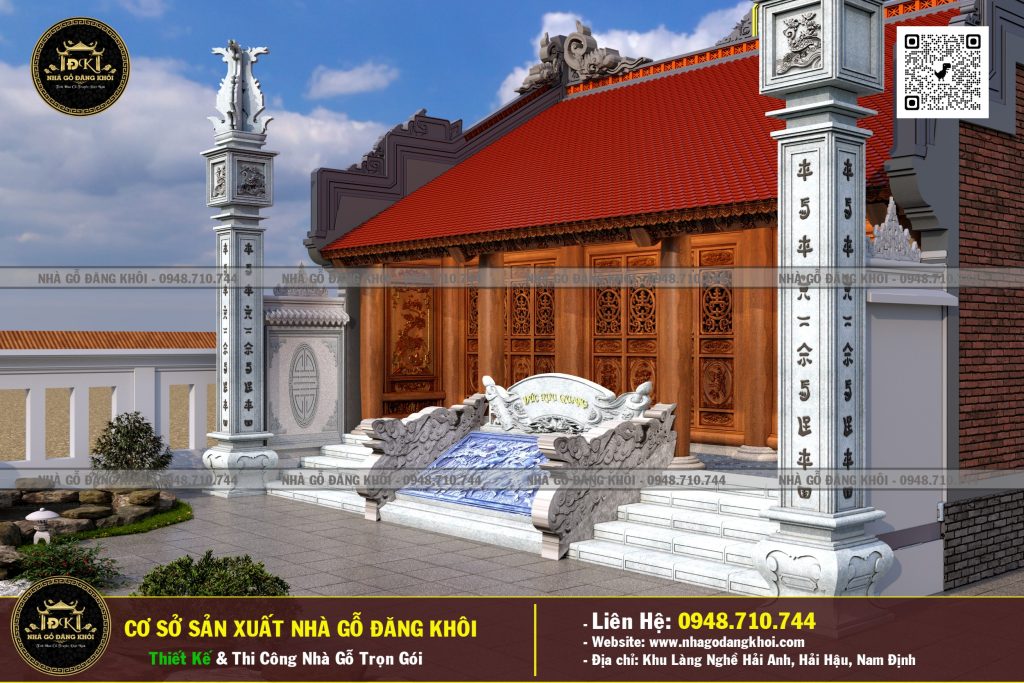 Nhà Gỗ 3 Gian Lim Nam Phi – Nhà Gỗ Đăng Khôi