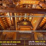 Nội Thất Nhà Gỗ 5 Gian Lim Nam Phi Nam Định – Nhà Gỗ Đăng Khôi