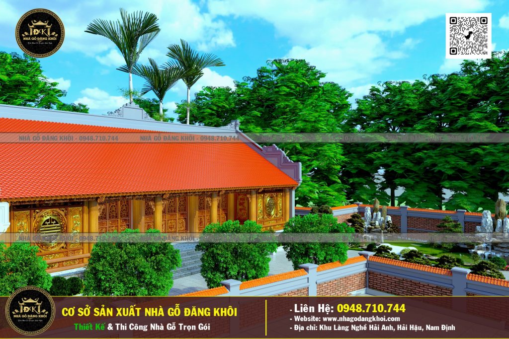 Nhà gỗ 5 gian là gì? Dự án xây nhà gỗ 5 gian nổi bật