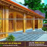 Nhà Gỗ 5 Gian Lim Nam Phi Tại Vụ Bản – Nhà Gỗ Đăng Khôi
