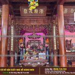 Nội Thất Nhà Gỗ 3 Gian 1 Hậu Cung Lim Nam Phi ,Nhà Thờ Họ Phan Nhà Gỗ Đăng khôi