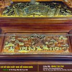 Nội Thất Nhà Gỗ 5 Gian Lim Nam Phi Thi Công Tại Nam Định