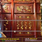 Nội Thất Nhà Gỗ 3 Gian Lim Nam Phi Thi Công Tại Thường Tín, Hà Nội!