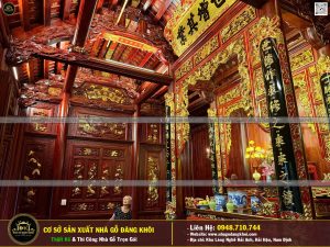 Mẫu nhà gỗ 3 gian và điều cấm kỵ khi xây