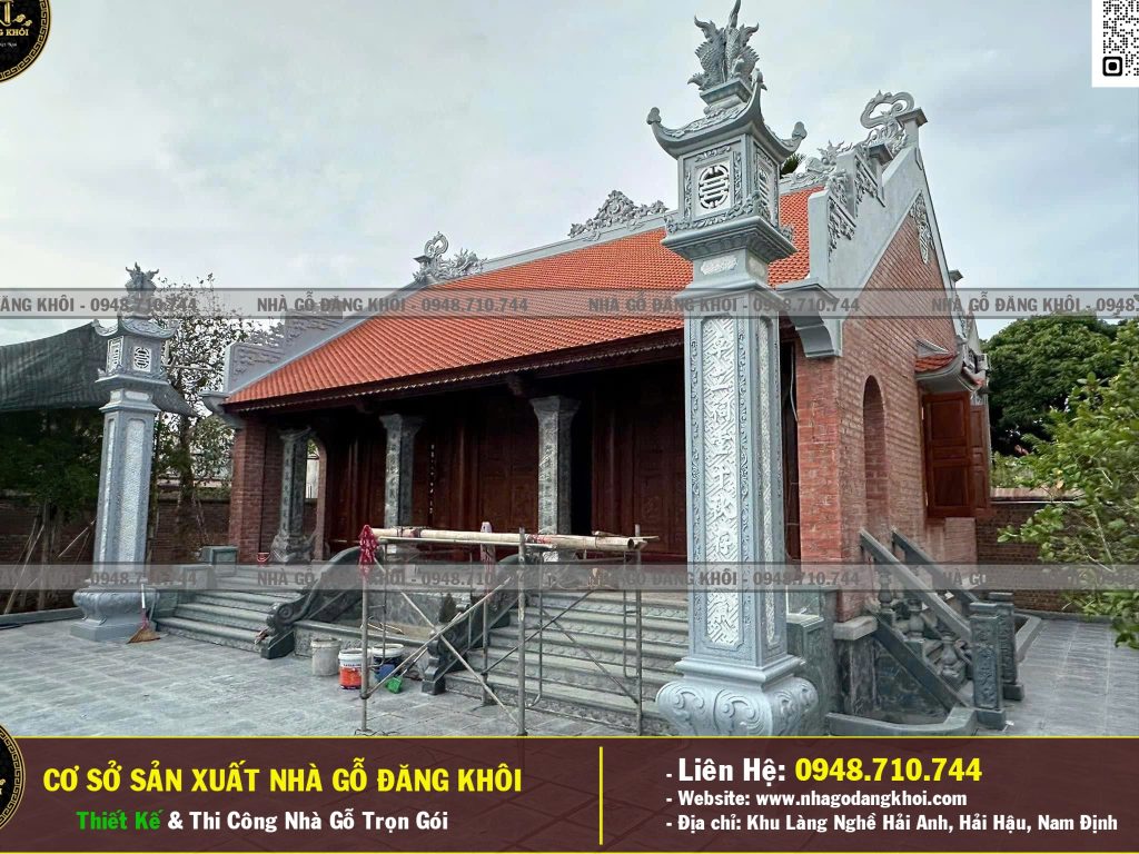 Thi Công Nhà Gỗ 3 Gian Lim Lam Phi Tại Thanh Hóa – Nhà Gỗ Đăng Khôi