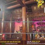 Nội Thất Nhà Gỗ 3 Gian 1 Hậu Cung Lim Nam Phi ,Nhà Thờ Họ Phan Nhà Gỗ Đăng khôi