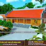 Nhà Gỗ 5 Gian Lim Nam Phi Tại Vụ Bản – Nhà Gỗ Đăng Khôi