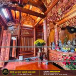 Nội Thất Nhà Gỗ  5 Gian Lim Nam PHI Thi Công Tại Hải Hậu -Nhà Gỗ Đăng Khôi