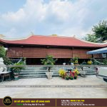 Thi Công Nhà Gỗ 5 GIAN Mái Đao Đuôi Mun Tại Bình Dương