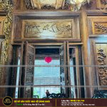 Nội Thất Nhà Gỗ 5 Gian Mái Đao Gỗ  Mun Đuôi Công  Thi Công Tại Bình Dương