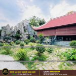 Thi Công Nhà Gỗ 5 GIAN Mái Đao Đuôi Mun Tại Bình Dương