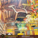 Nhà Chùa Gỗ 3 Gian 4 Mái Đao Gỗ Lim Nam Phi