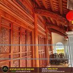 Khuân Viên  Nhà Gỗ 5 Gian Lim Lam Phi Hiên Thông Tại Bắc Giang – Nhà Gỗ Đăng Khôi