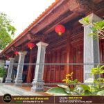 Khuân Viên  Nhà Gỗ 5 Gian Lim Lam Phi Hiên Thông Tại Bắc Giang – Nhà Gỗ Đăng Khôi