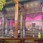 Nội Thất Nhà Gỗ 3 Gian 1 Hậu Cung Lim Nam Phi , Nhà THờ Họ Phan