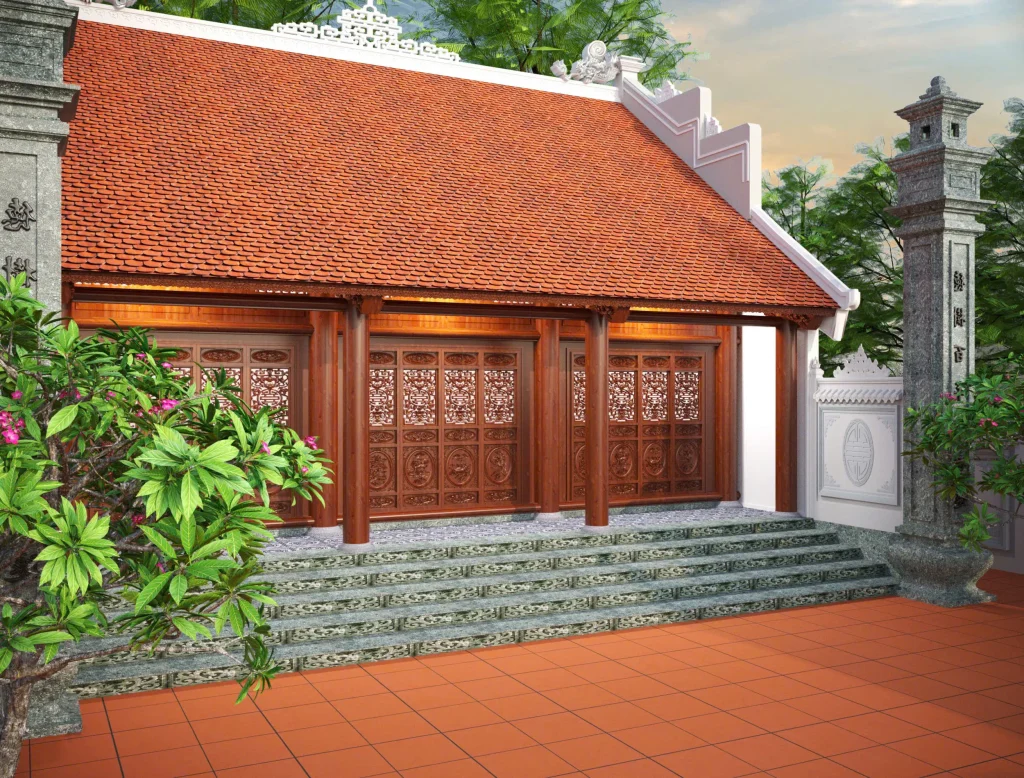 NHÀ GỖ 3 GIAN LIM XANH TALI -HÀ NAM -NHÀ GỖ ĐĂNG KHÔI