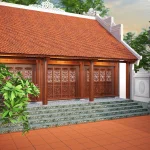 NHÀ GỖ 3 GIAN LIM XANH TALI -HÀ NAM -NHÀ GỖ ĐĂNG KHÔI