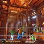 NHÀ GỖ 3 GIAN LIM LAM PHI TẠI HÀ NAM -NHÀ GỖ ĐĂNG KHÔI
