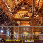 NỘI THẤT NHÀ GỖ 3 GIAN LIM NAM PHI -NHÀ GỖ ĐĂNG KHÔI