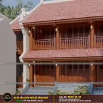 THIẾT KẾ THI CÔNG NHÀ GỖ TẦNG 2 LIM NAM PHI  TẠI THANH HÓA – NHÀ GỖ ĐĂNG KHÔI