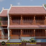 THIẾT KẾ THI CÔNG NHÀ GỖ TẦNG 2 LIM NAM PHI  TẠI THANH HÓA – NHÀ GỖ ĐĂNG KHÔI