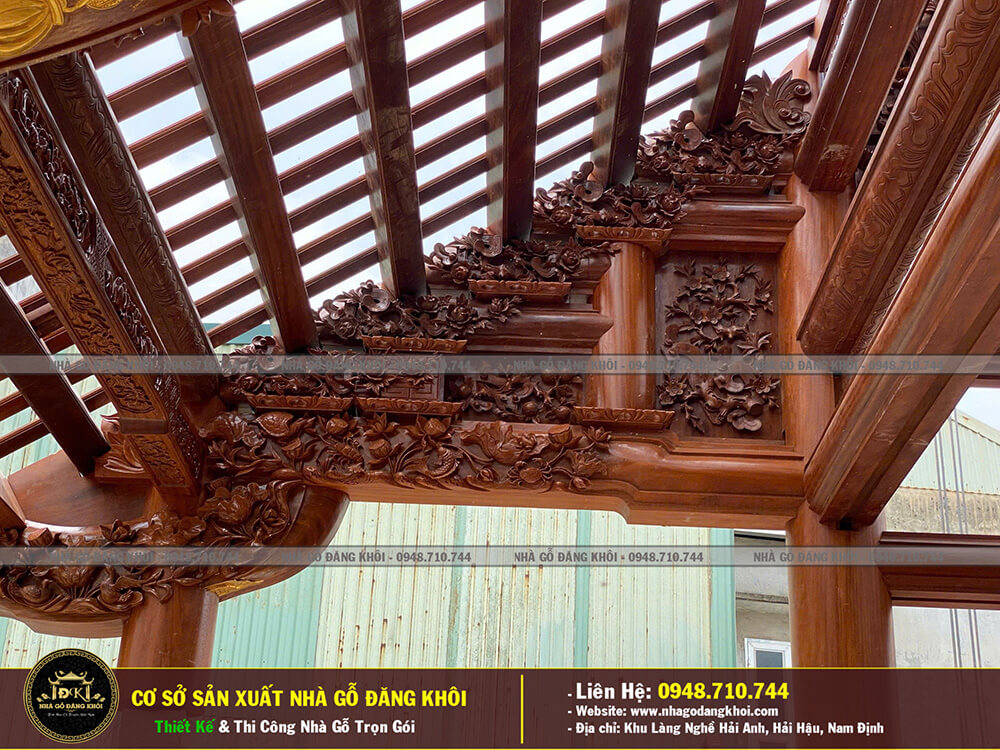 Vai trò của thước tầm trong thi công nhà gỗ
